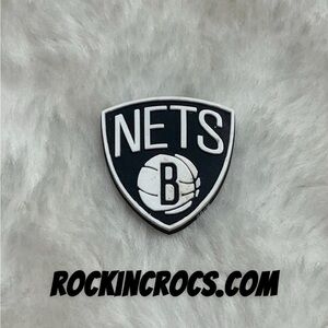 Brooklyn Nets Croc Charm